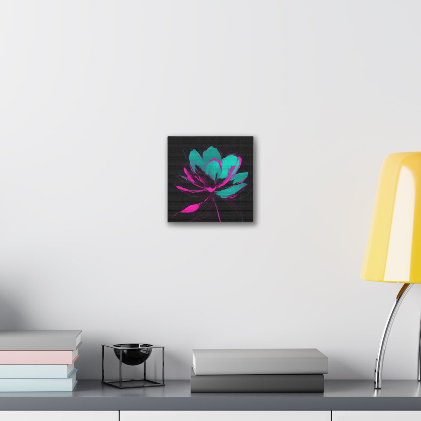Bloomwave: Petals in Pink & Neon Drift