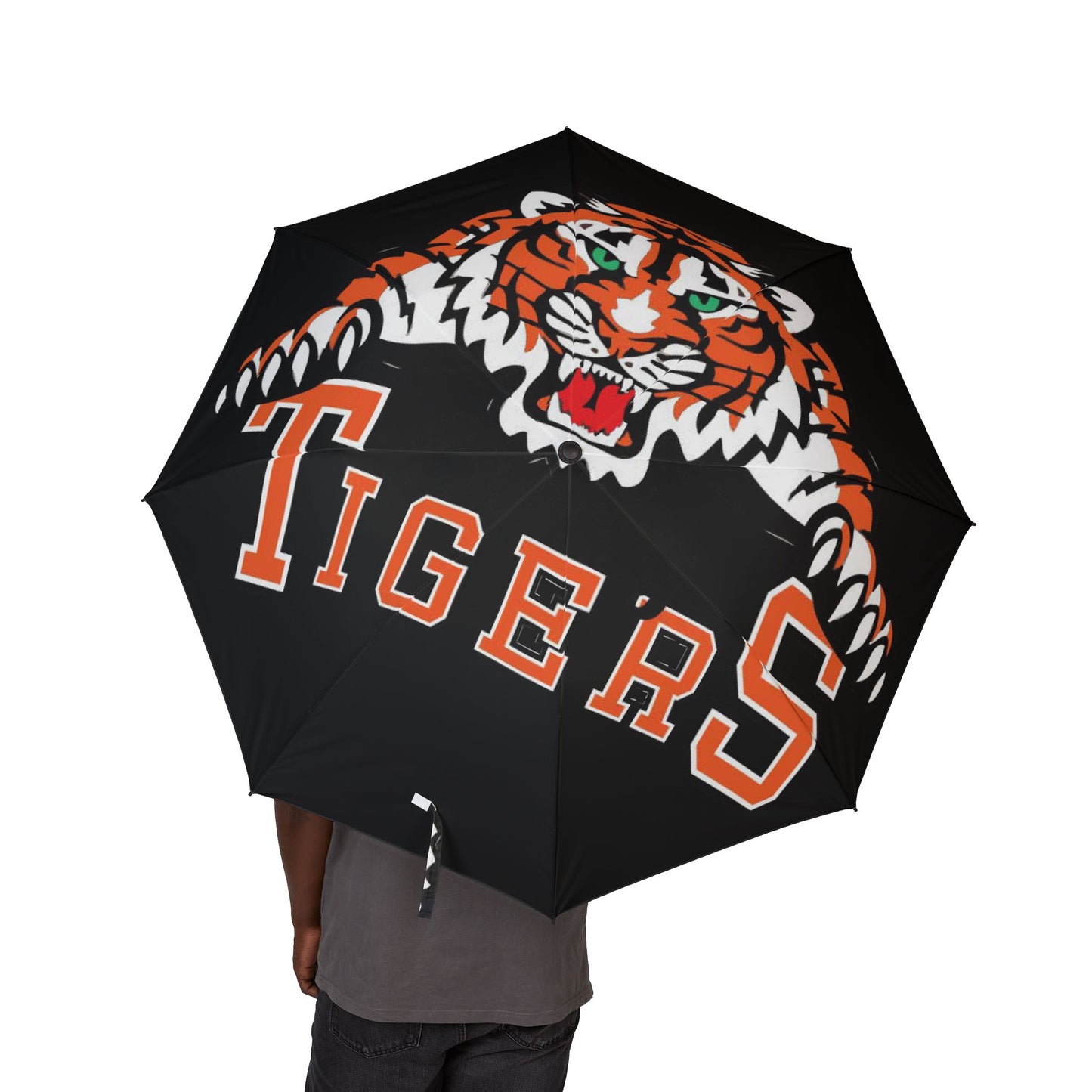 Cherry Tigers Umbrella – Bold. Fierce. Weatherproof.