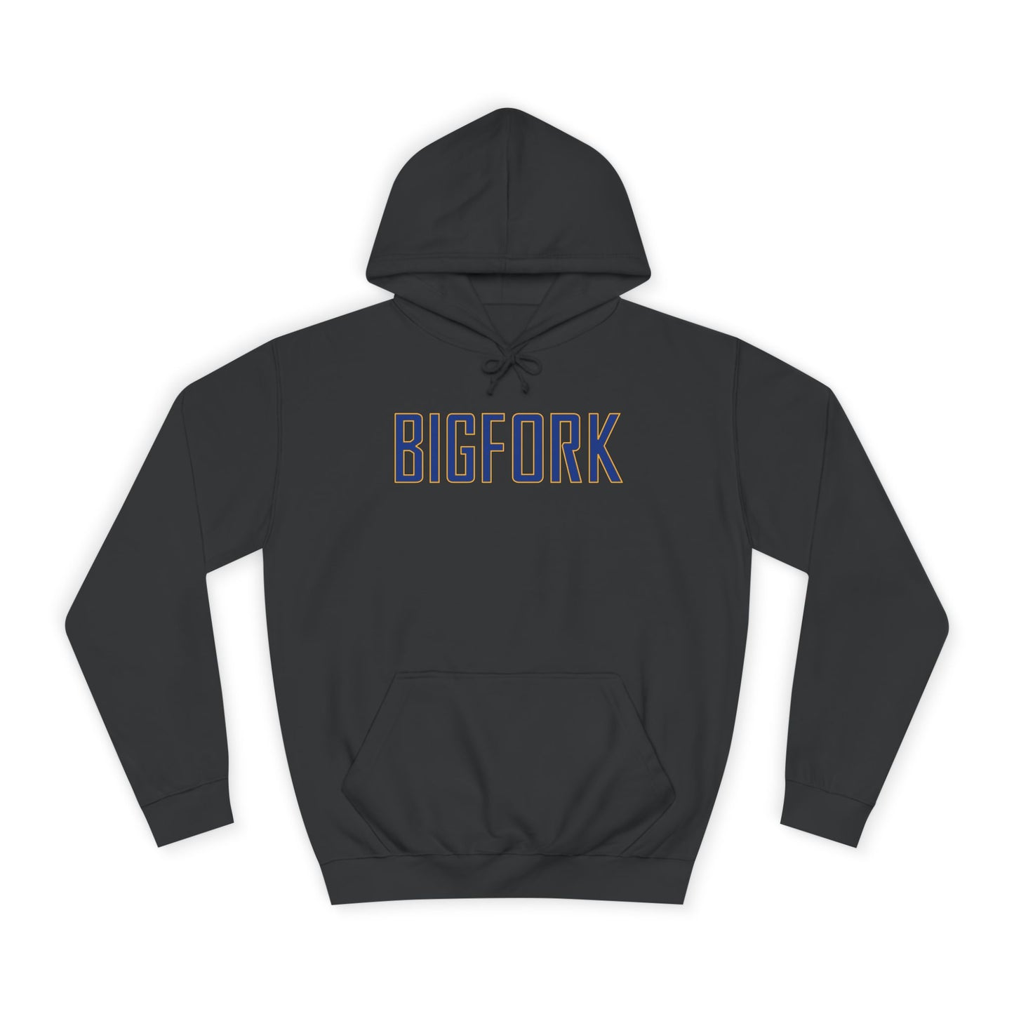 Bigfork Huskies Heavy-Blend Hoodie — Custom Back (“MOM #1” or Your Text)