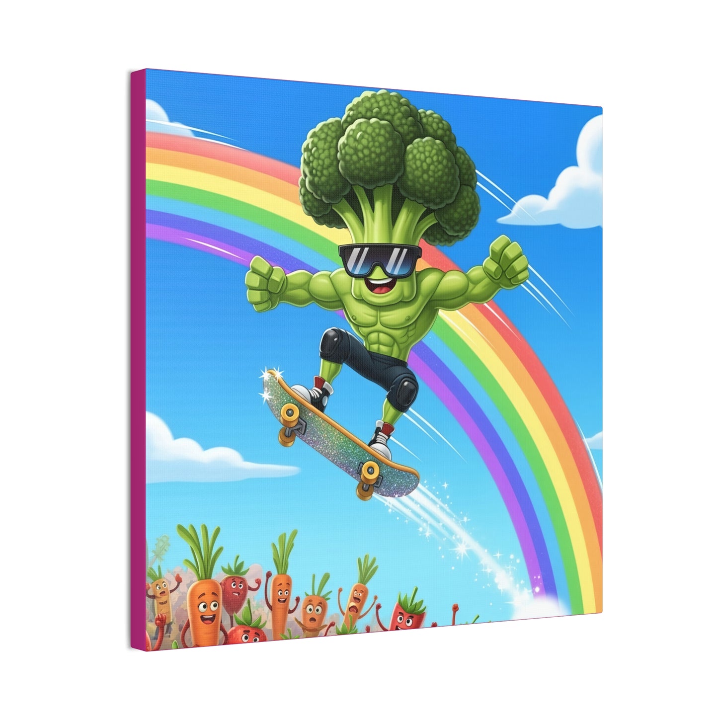 Broccoli Bomb Drop: Veggie Vibes Only