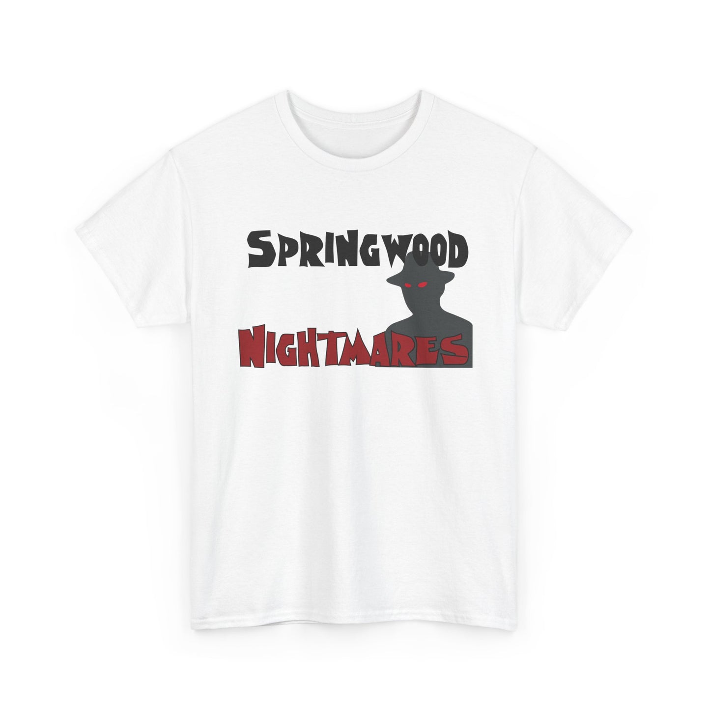 Springwood High Nightmares Unisex Tee – Horror Movie Spirit Wear