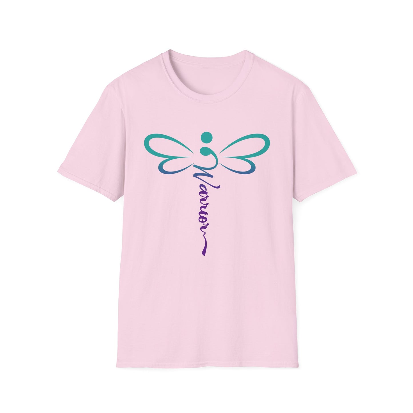 Dragonfly Warrior Tee: Strength in Grace