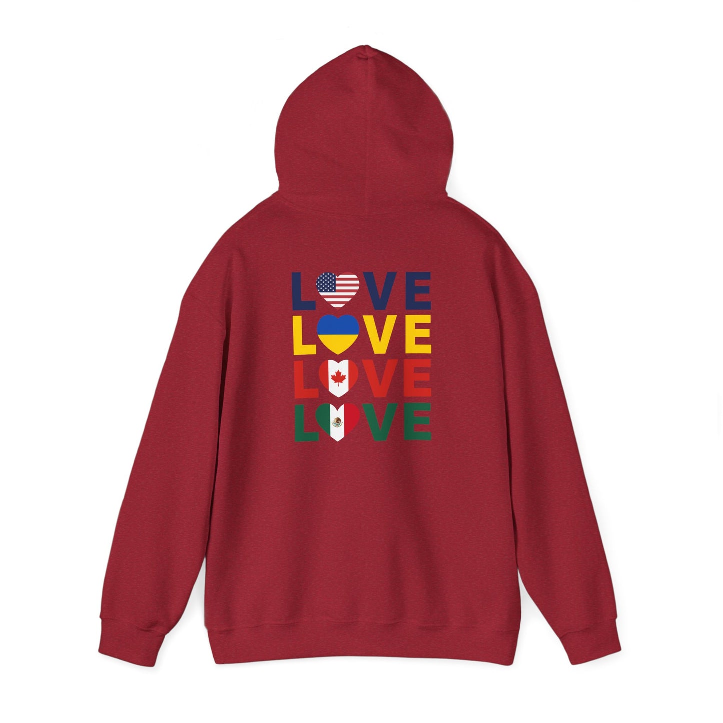 LOVE United Heavy Blend Hoodie πβ€οΈ