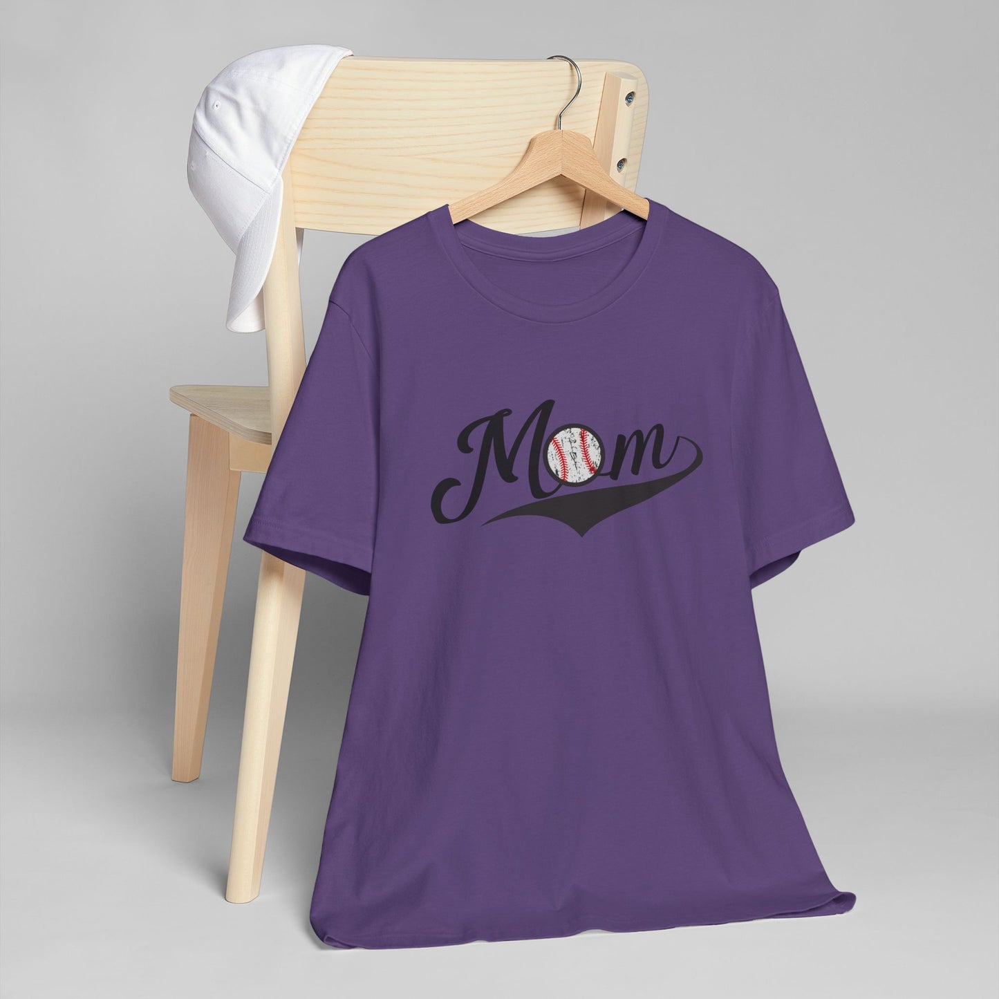 Baseball Mom T-Shirt β Loud & Proud in the Stands