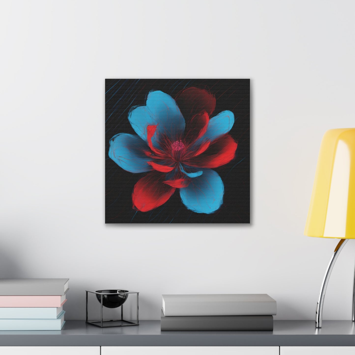 Crimson Drift: Petals of Fire & Ice