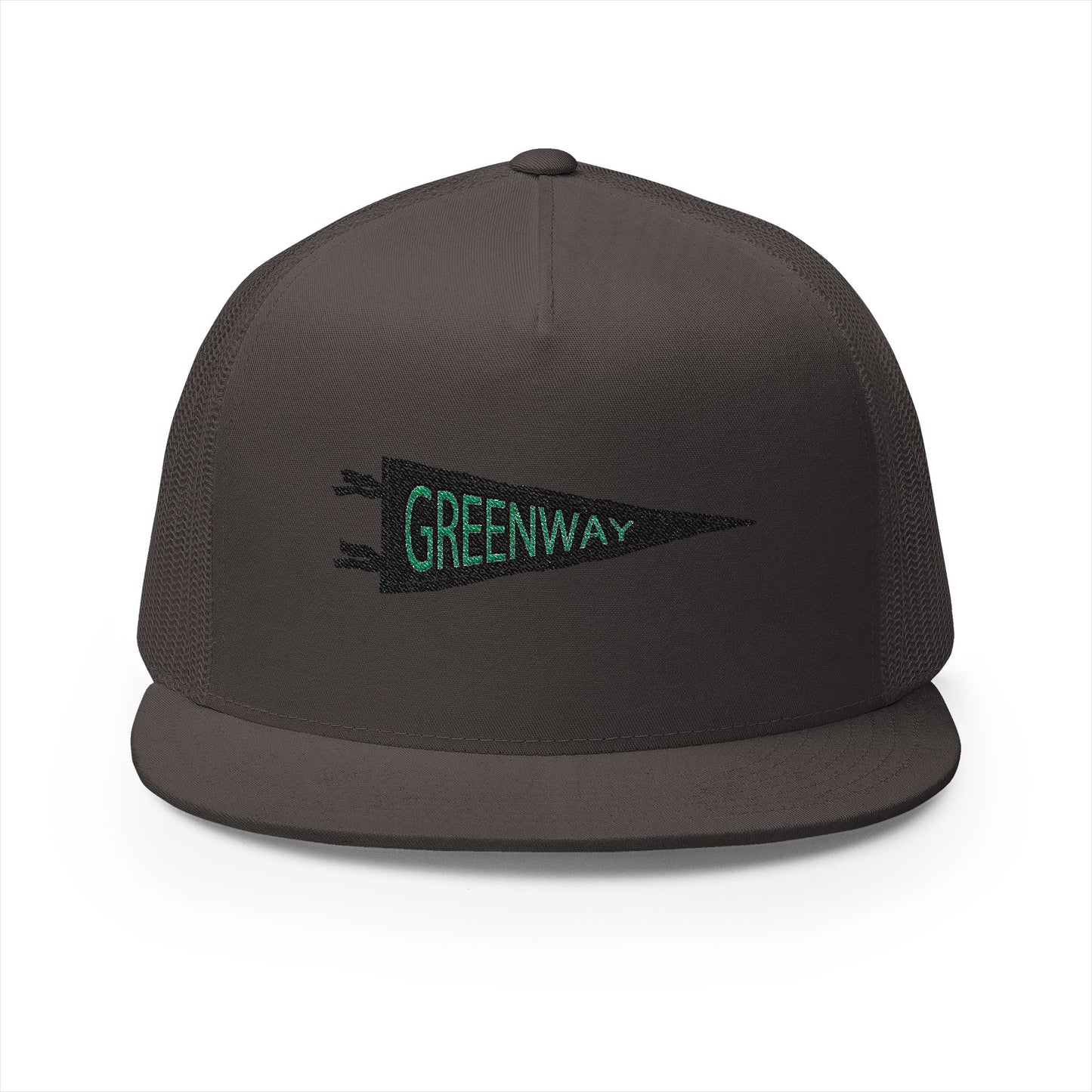 Greenway Retro Pennant Trucker Hat – Vintage Vibes, Raider Style