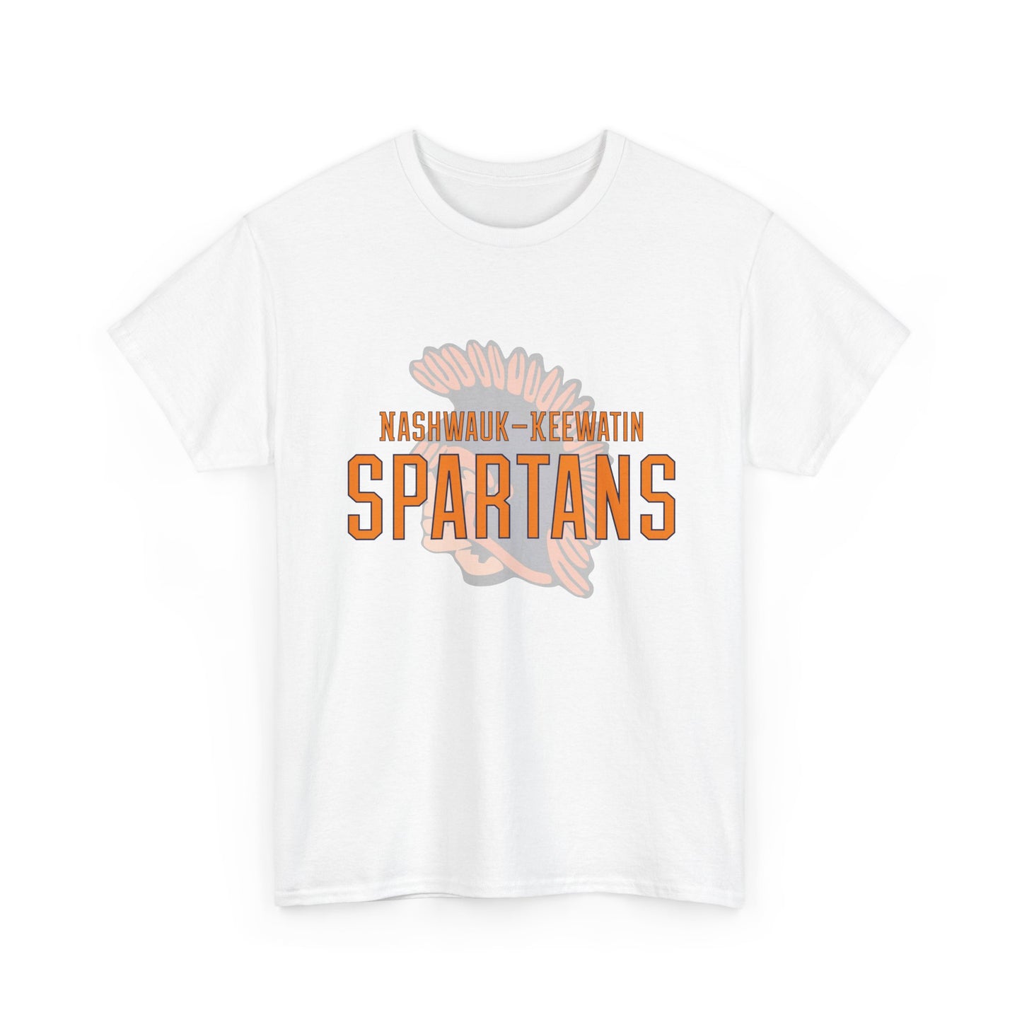 Nashwauk-Keewatin Spartans Heavy Cotton T-Shirt