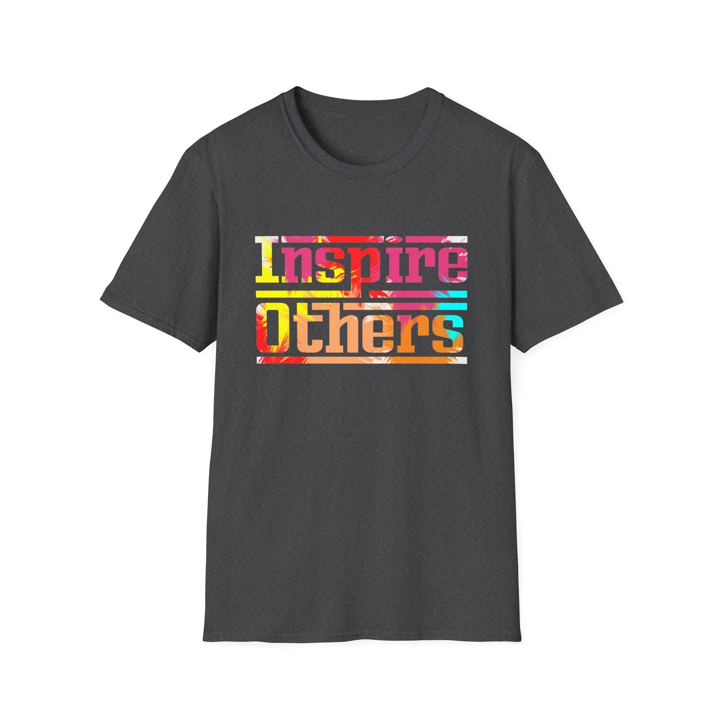 Inspire Others Softstyle T-Shirt with Vibrant Block Lettering