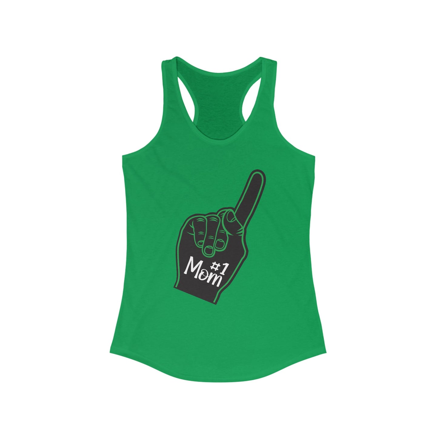 Greenway Raiders #1 Mom Racerback Tank