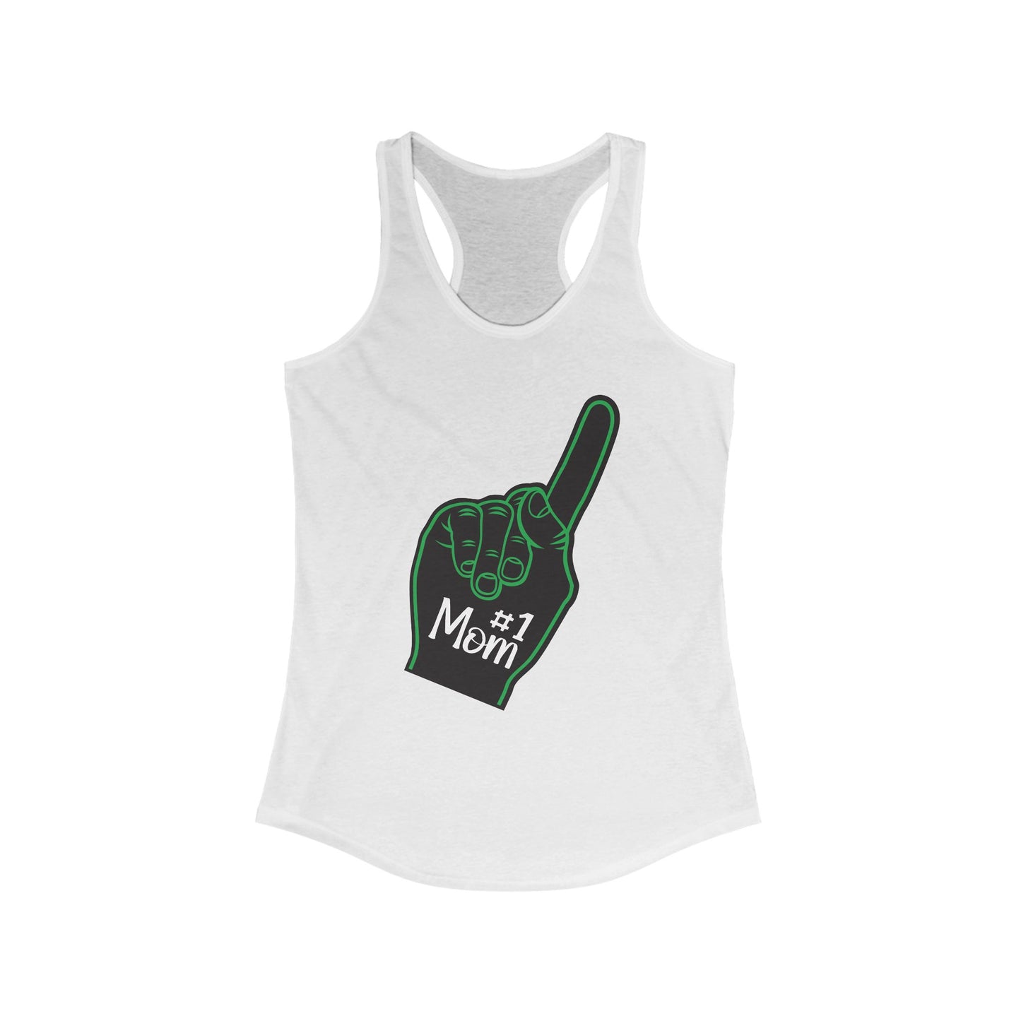Greenway Raiders #1 Mom Racerback Tank