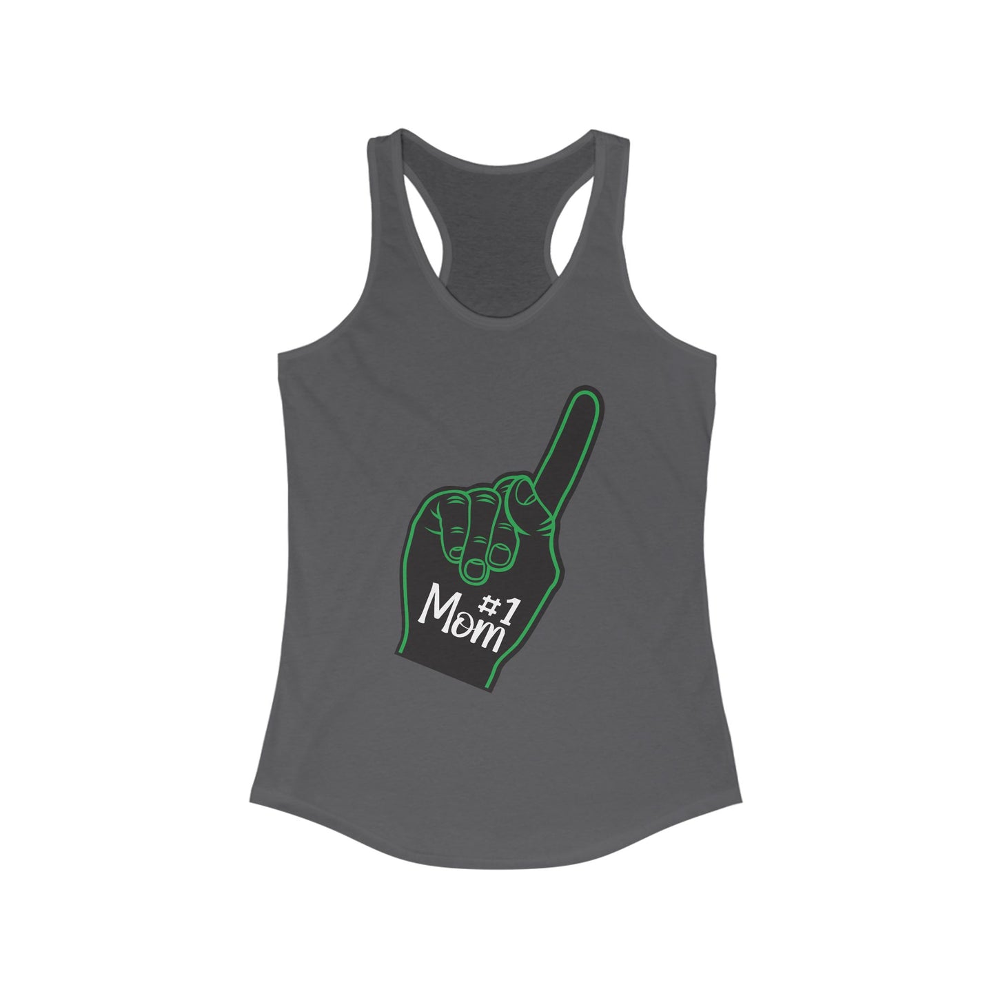 Greenway Raiders #1 Mom Racerback Tank