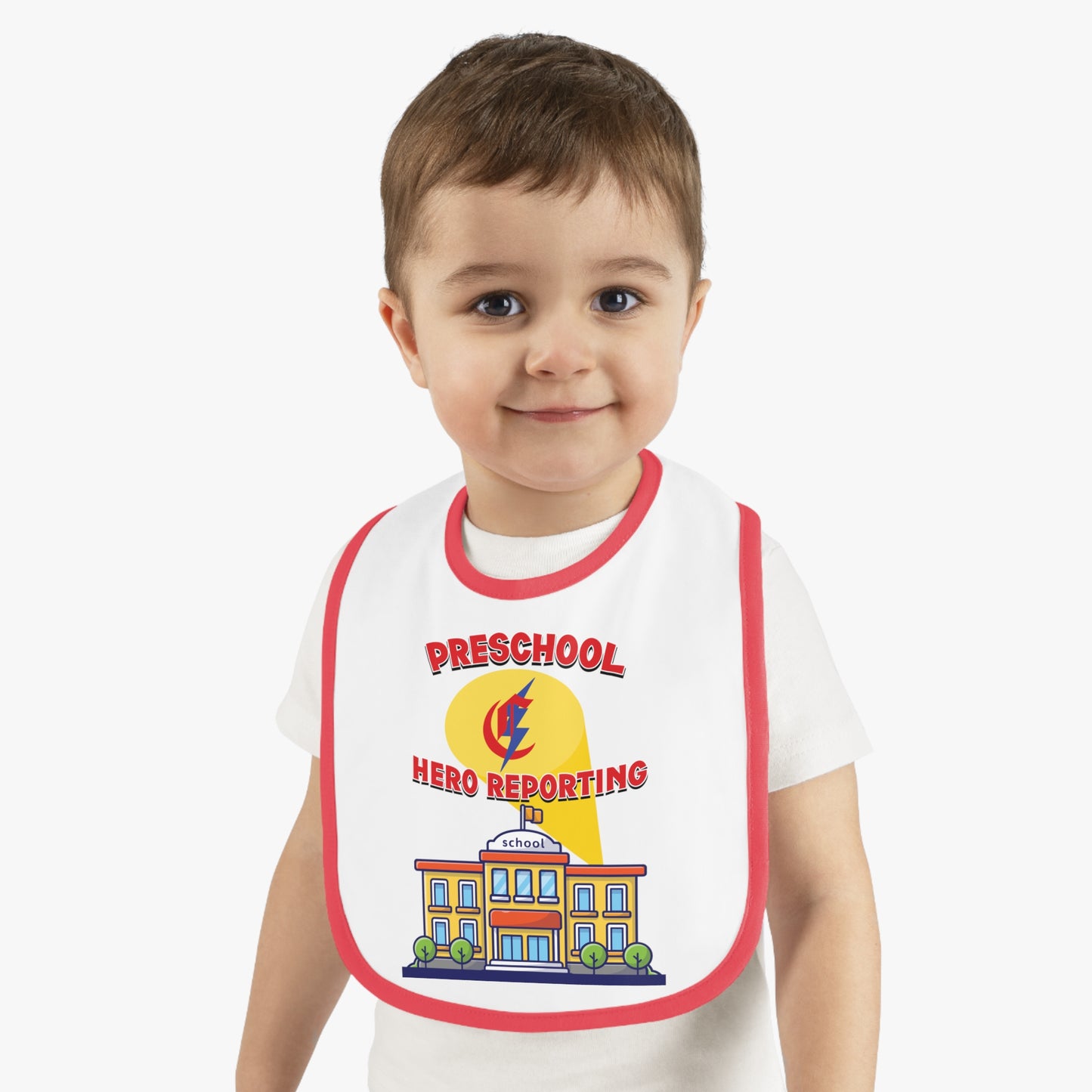 Preschool: Hero Reporting – Chisholm Bluestreaks Baby Bib