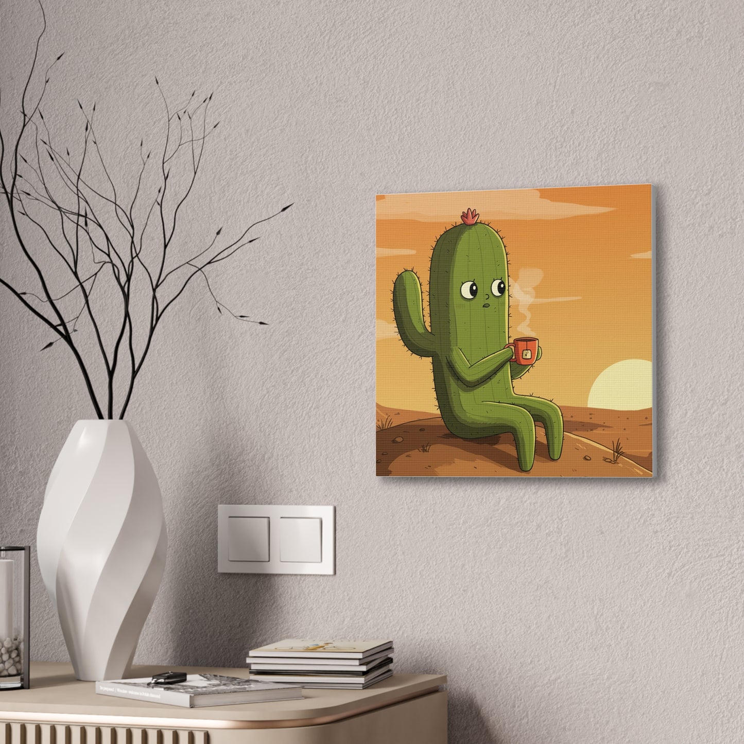 Existential Cactus: Sunrise, Sass, and Silent Dread