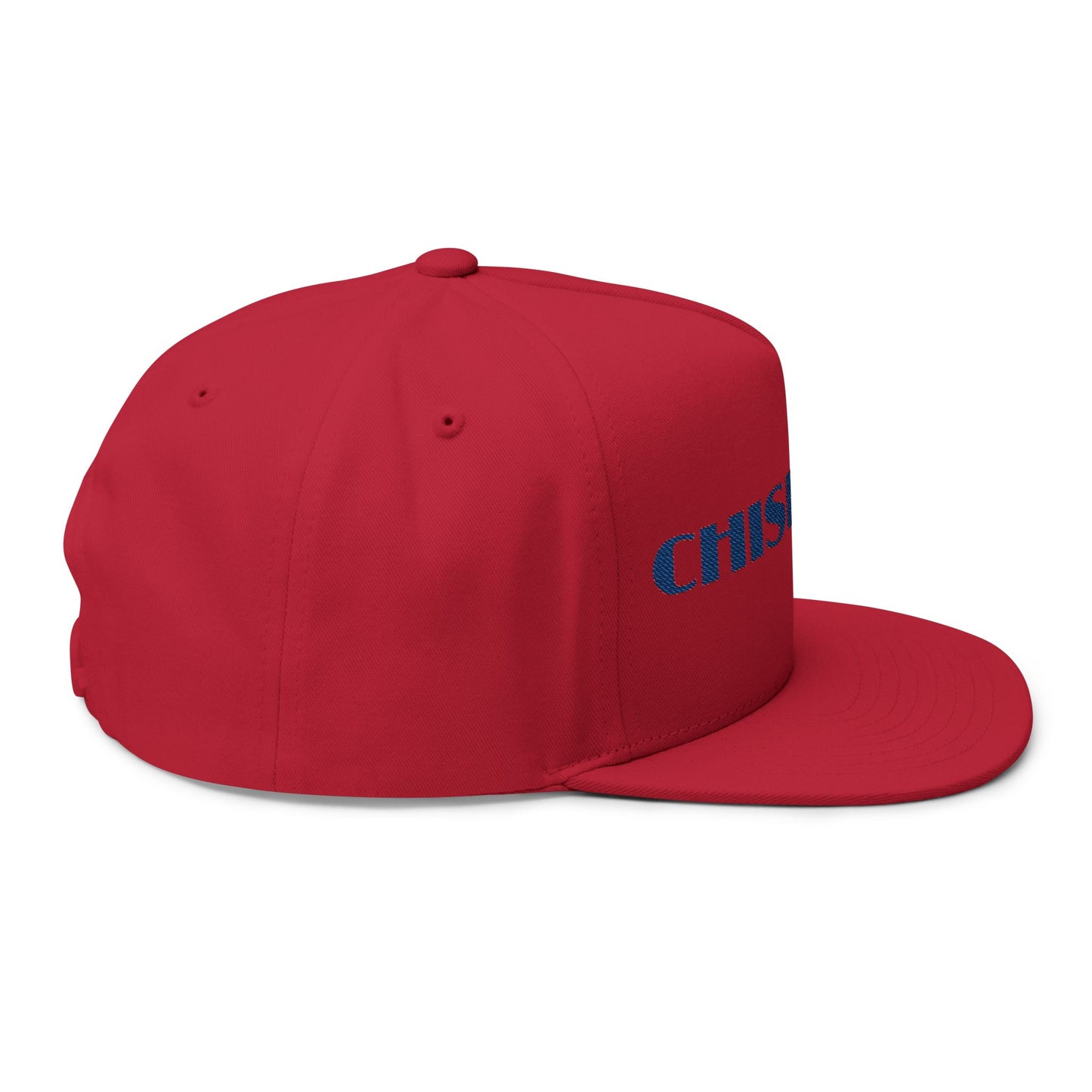 Chisholm Flat Bill Snapback – Fearless Flat Brim with Full-Throttle Flair