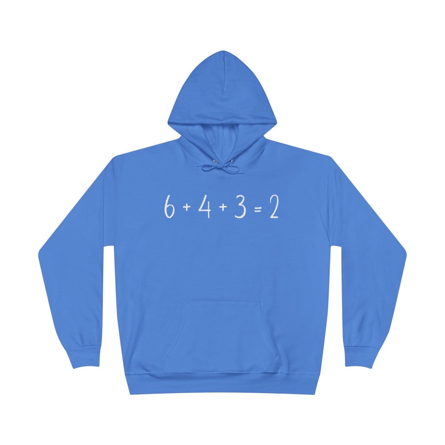6+4+3=2 Baseball/Softball Hoodie