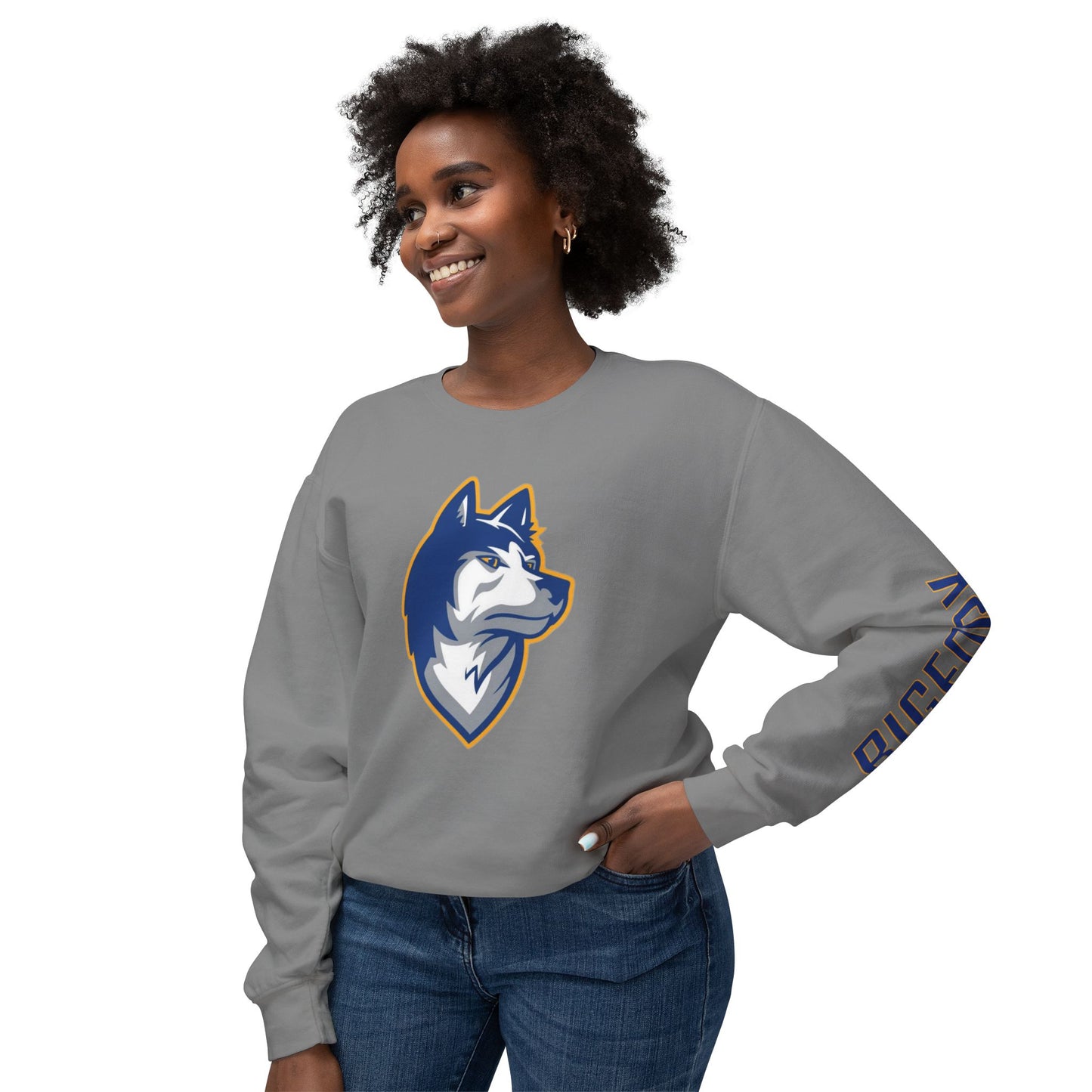 Bigfork Huskies Lightweight Crewneck