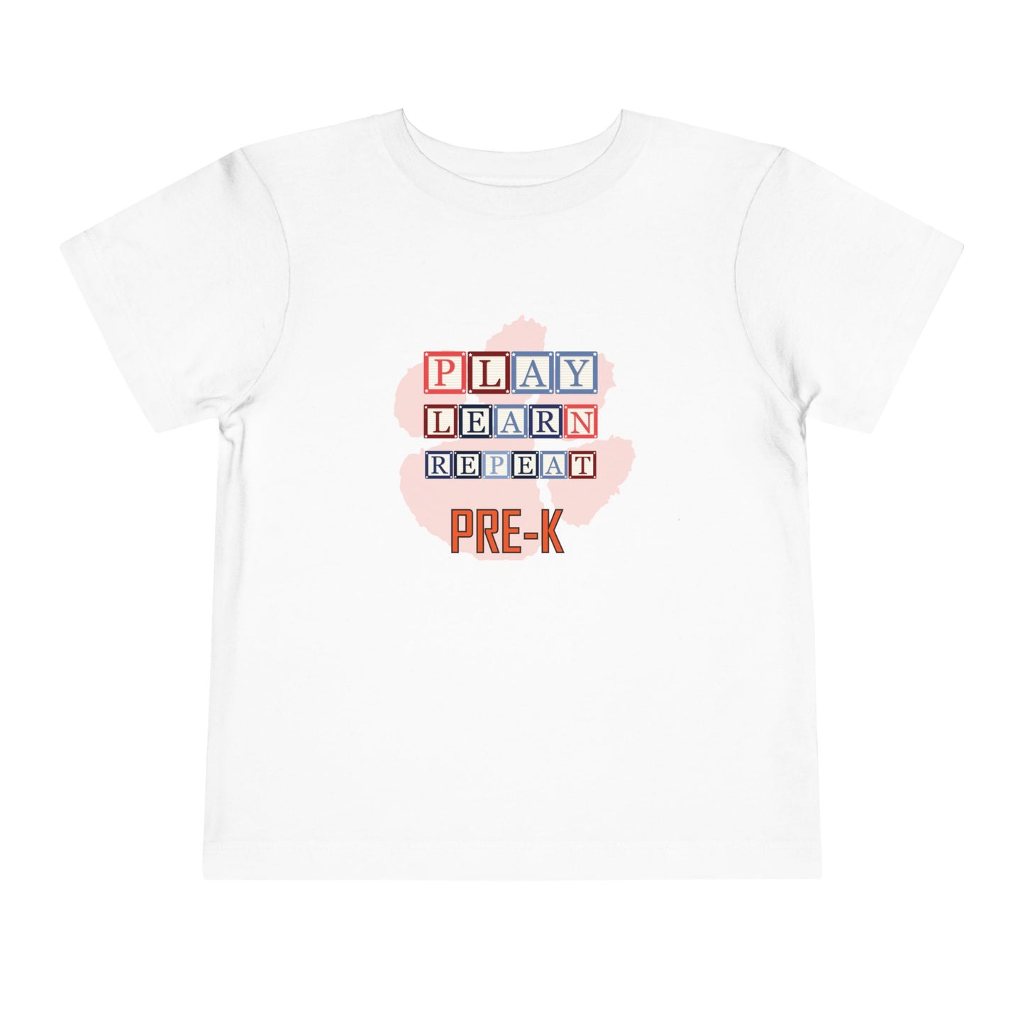 Toddler Tee - Alphabet Blocks Tiger Paw Pre-K Pride Shirt for Mini Graduates