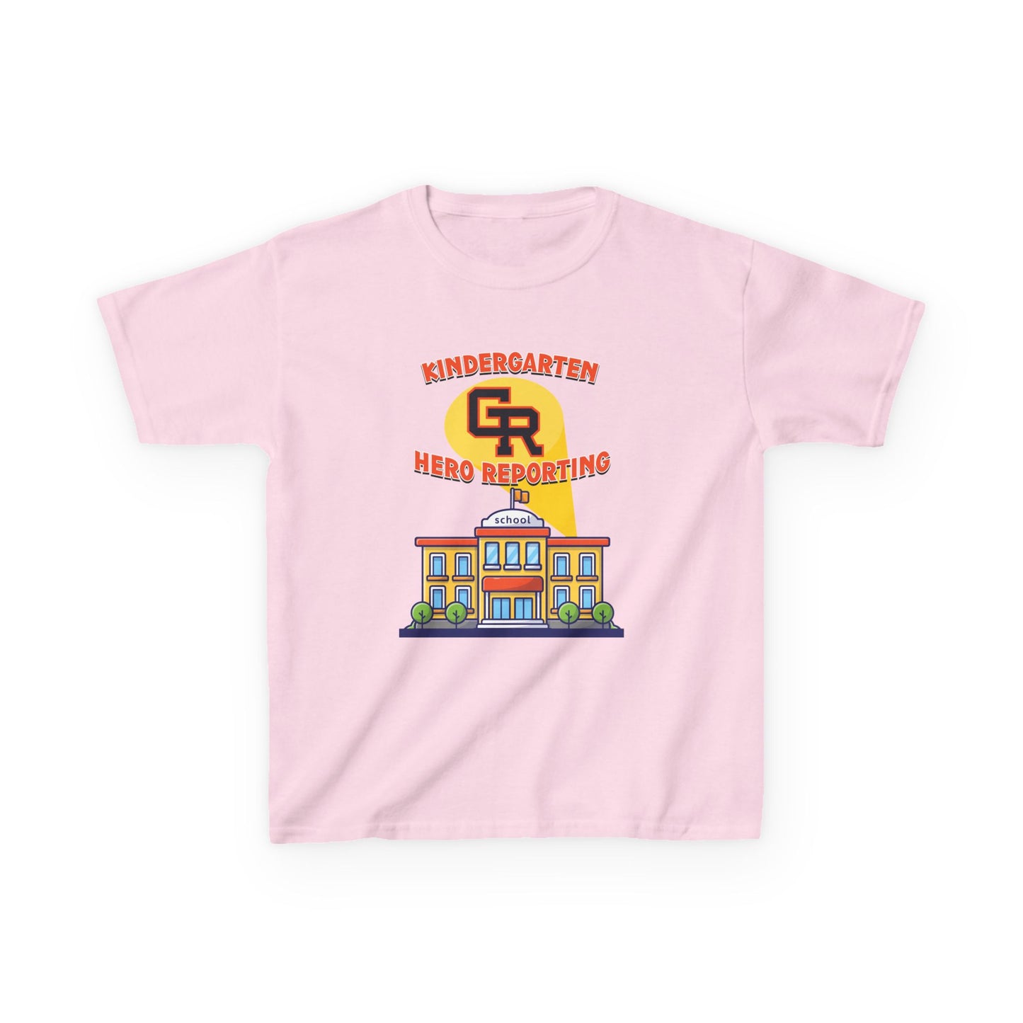 Kindergarten: Hero Reporting for Duty – Grand Rapids Thunderhawks Kids Tee