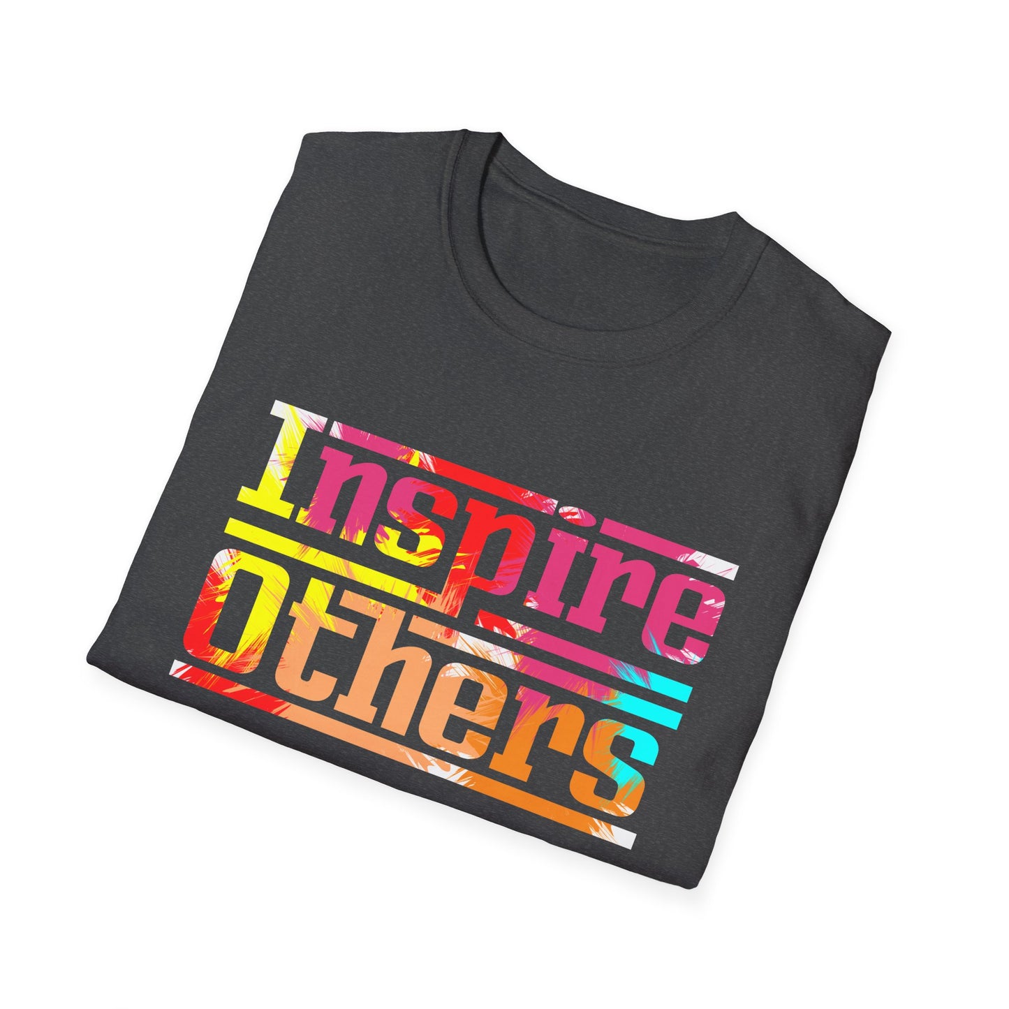 Inspire Others Softstyle T-Shirt with Vibrant Block Lettering