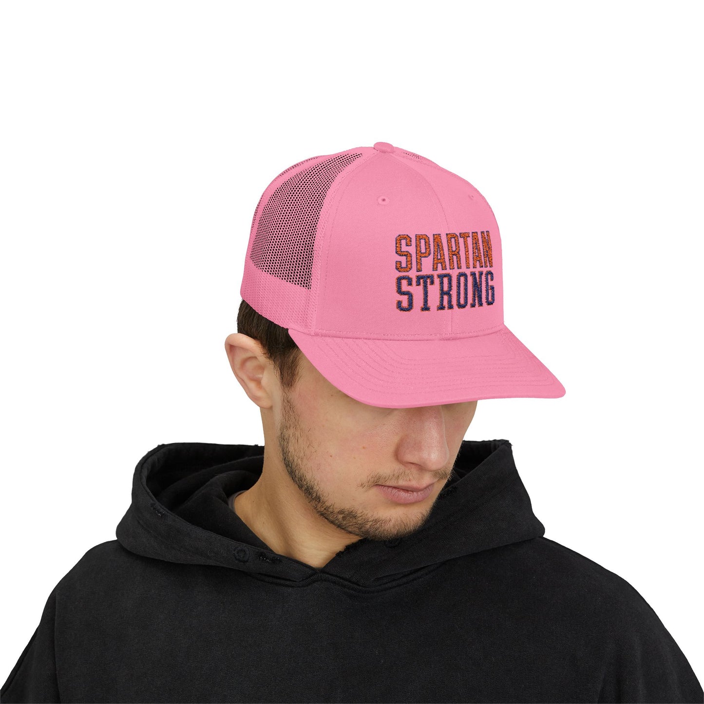 SPARTAN STRONG Trucker Hat – Built for Dirt Roads, Game Days, and Comebacks