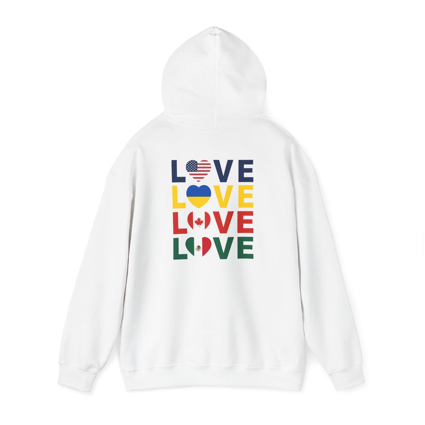 LOVE United Heavy Blend Hoodie πβ€οΈ