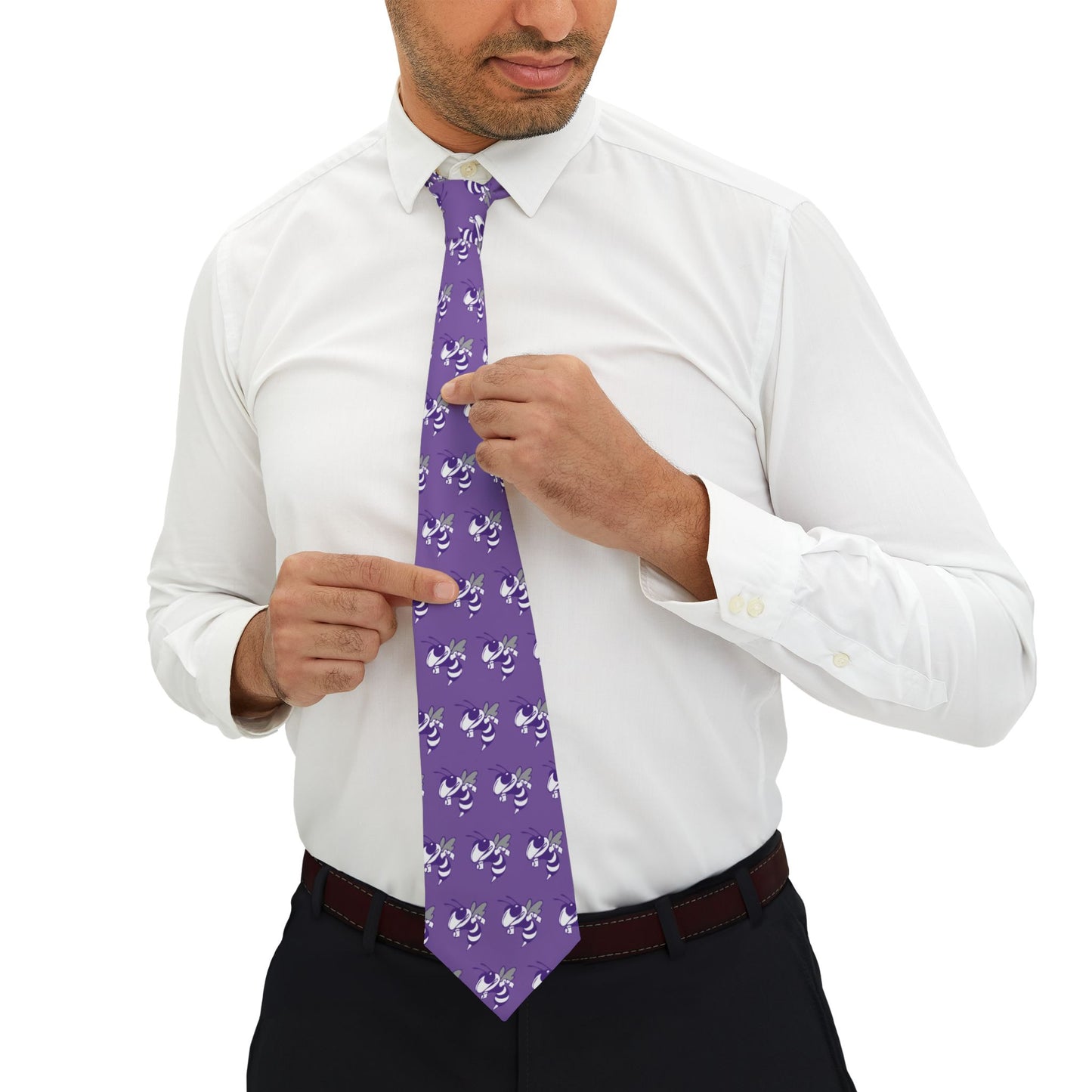 Hill City Hornets Necktie — Dress-to-Impress Spirit Wear