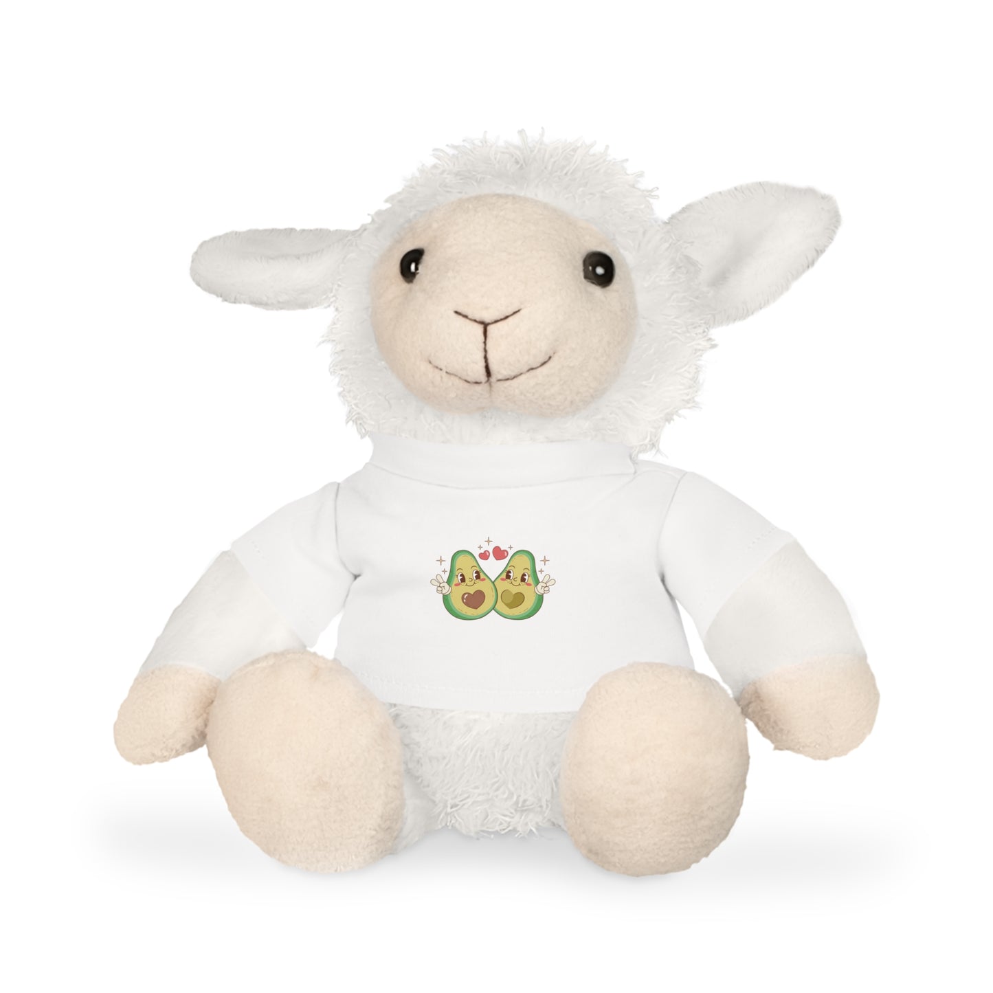 Plush Pal with Tee with Avocado Tee