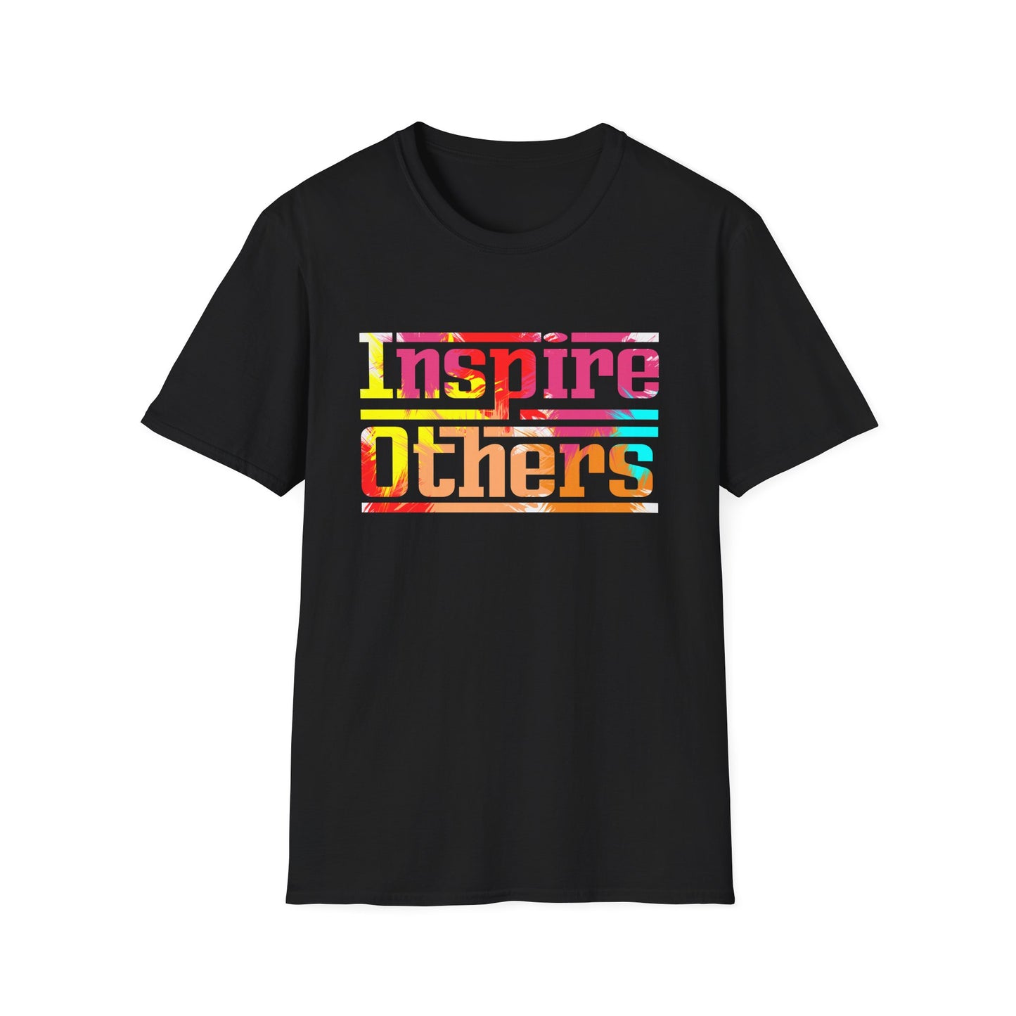 Inspire Others Softstyle T-Shirt with Vibrant Block Lettering