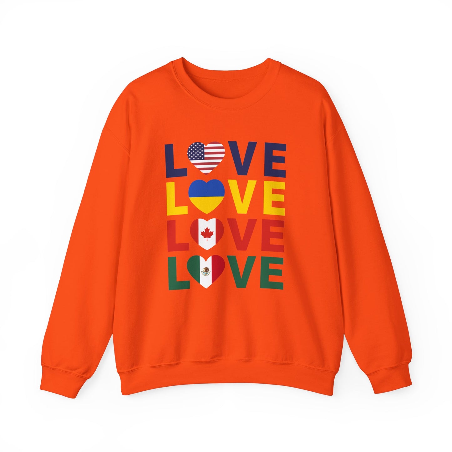 LOVE United Crewneck Sweatshirt πβ€οΈ