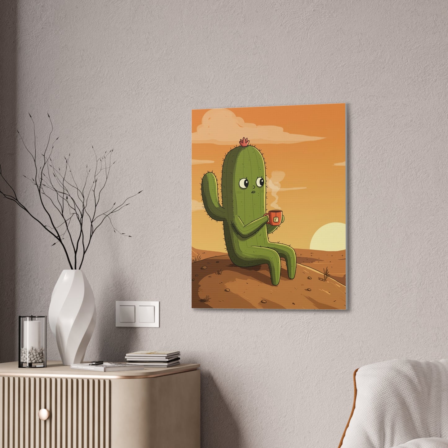 Existential Cactus: Sunrise, Sass, and Silent Dread