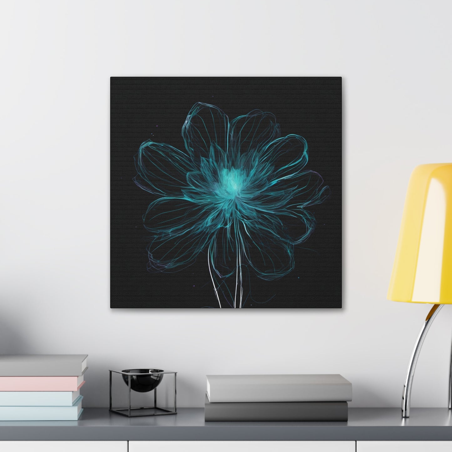 Midnight Bloom: Petals from the Void