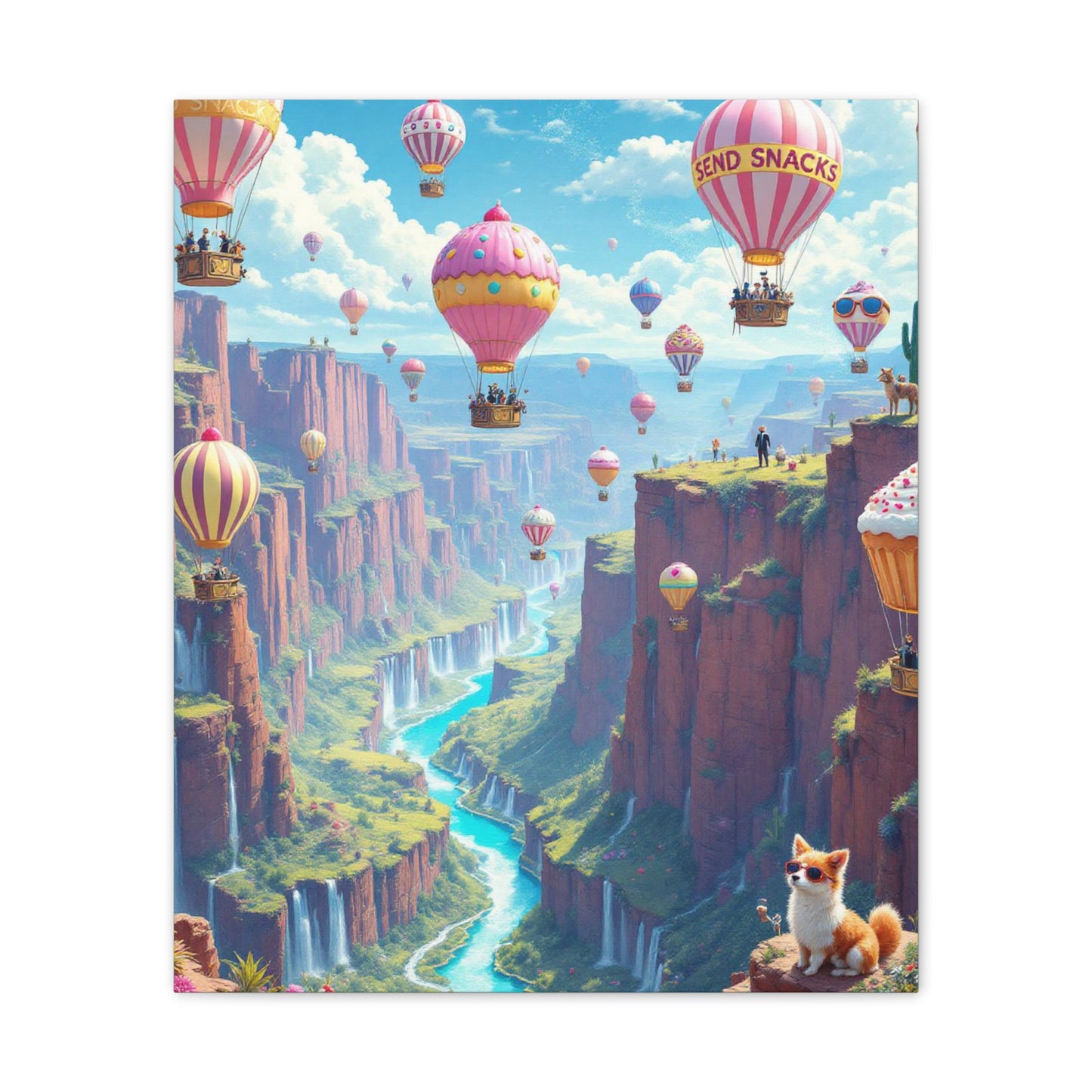 Send Snacks: Canyon Cruise with Corgis & Chaos