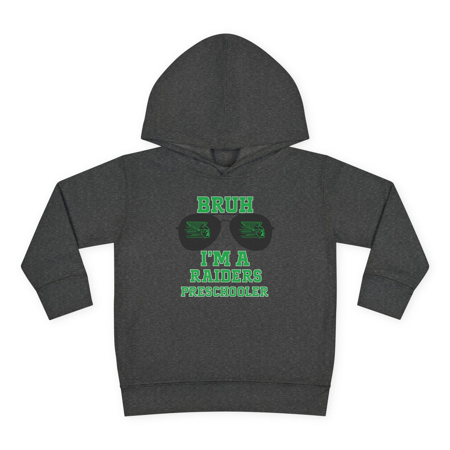 BRUH I’m A Raiders Preschooler Toddler Hoodie