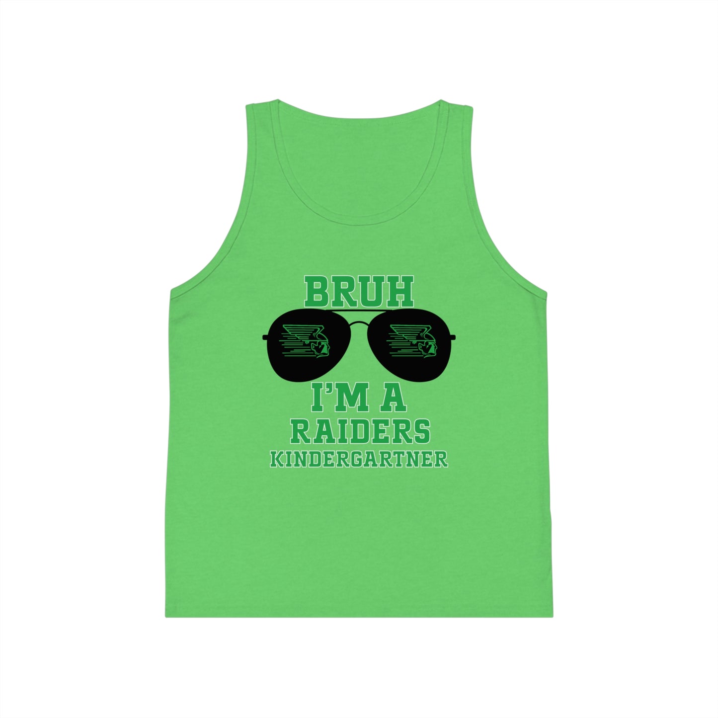 BRUH I’m A Raiders Kindergartner Kids Tank Top