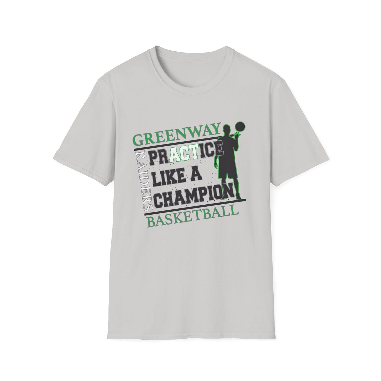 Greenway Raiders "Act Like a Champion" Basketball Practice Shirt