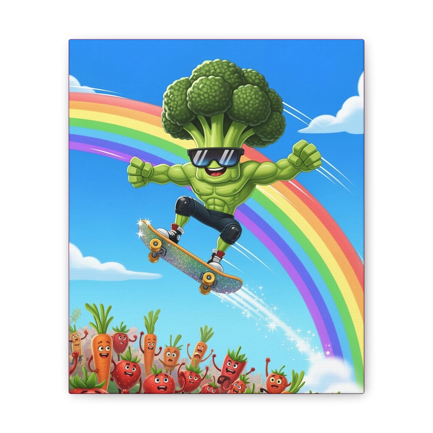 Broccoli Bomb Drop: Veggie Vibes Only
