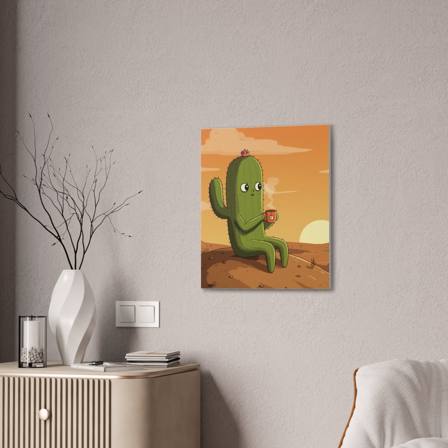 Existential Cactus: Sunrise, Sass, and Silent Dread