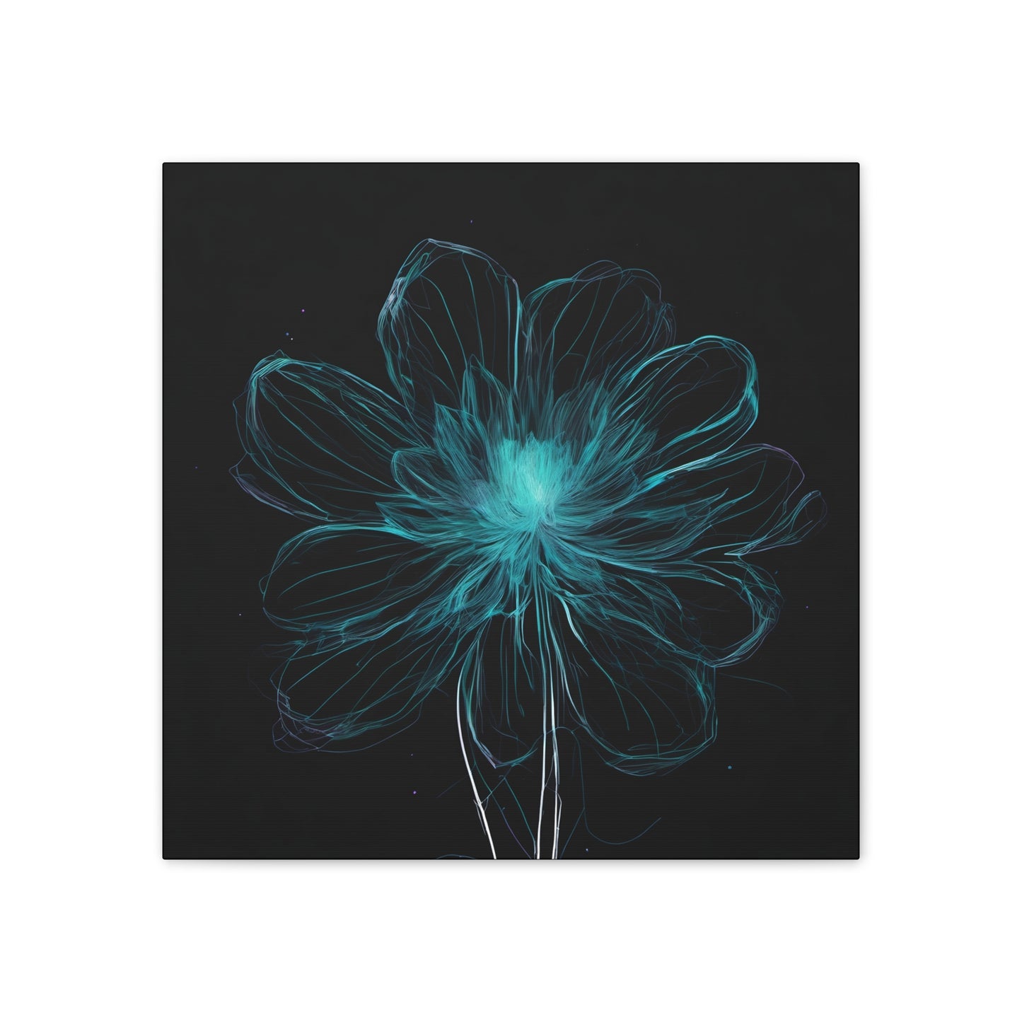 Midnight Bloom: Petals from the Void