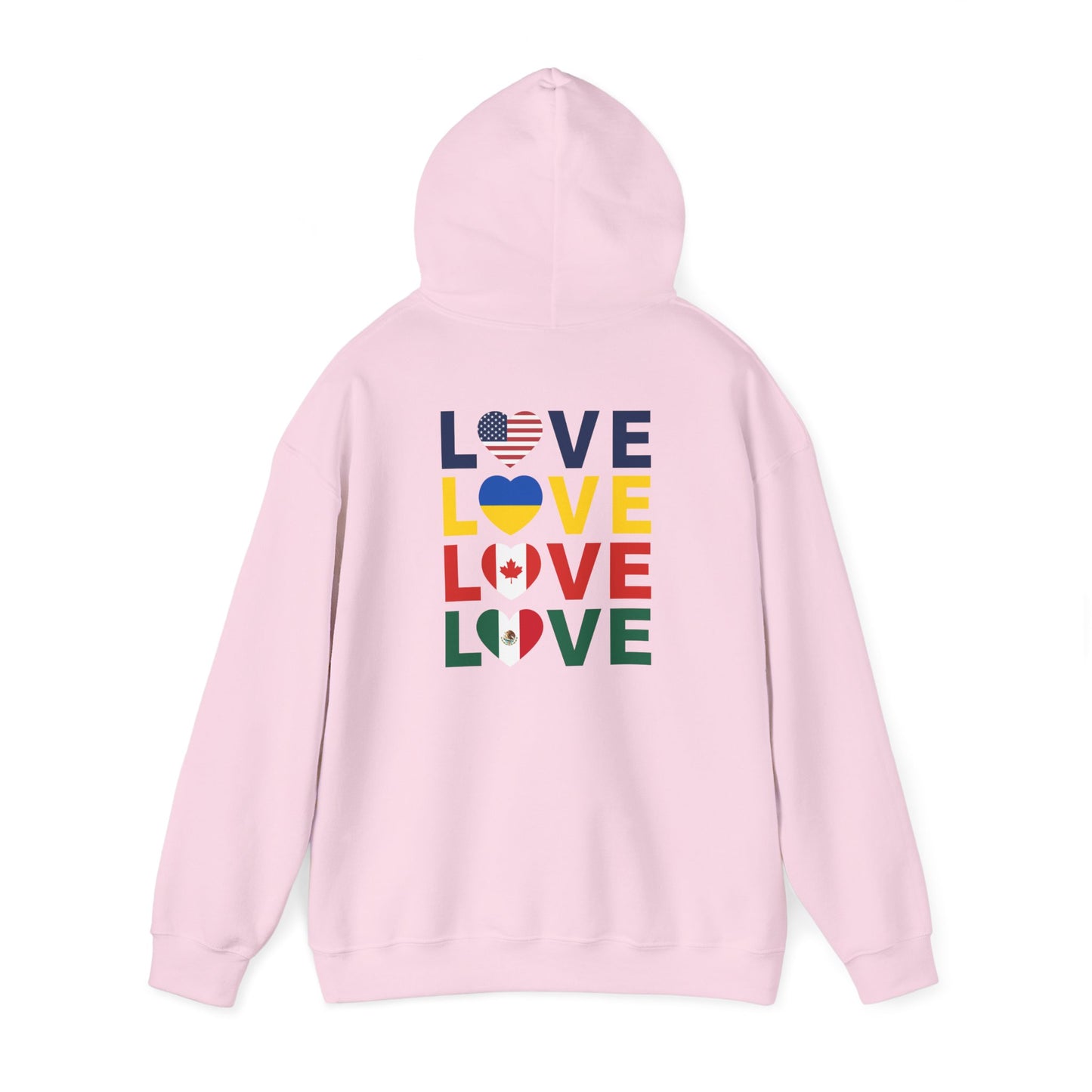 LOVE United Heavy Blend Hoodie πβ€οΈ