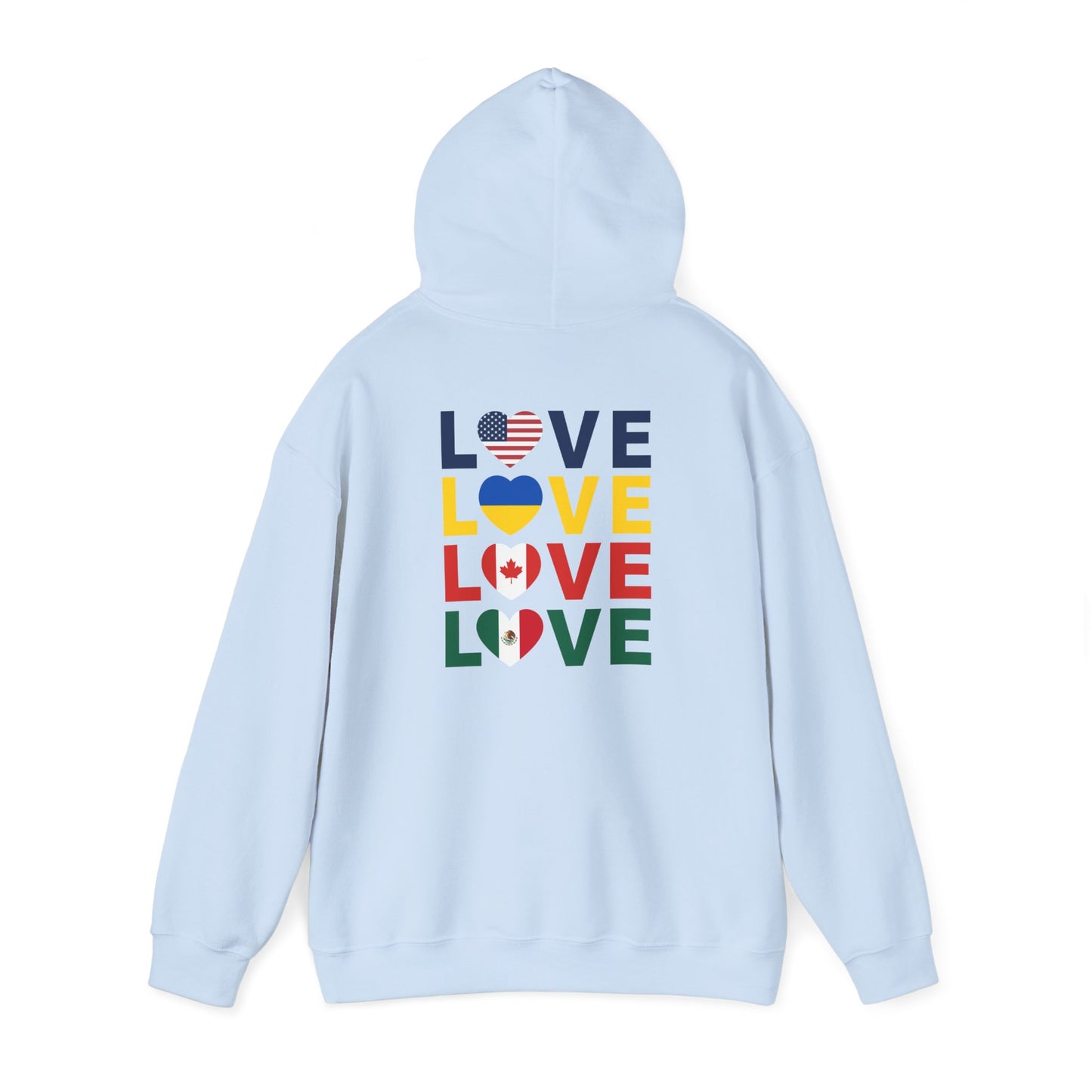 LOVE United Heavy Blend Hoodie πβ€οΈ