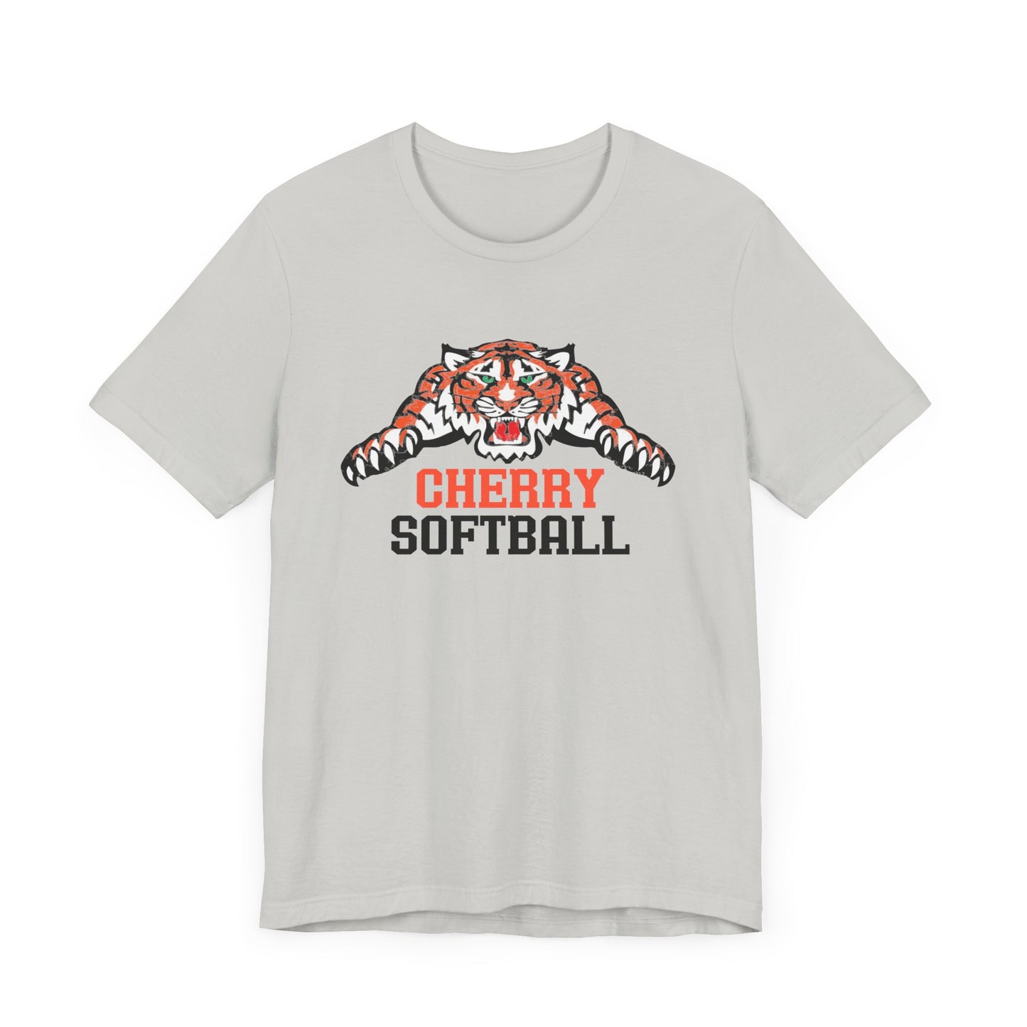 Cherry Tigers Home Plate Social Club T-Shirt