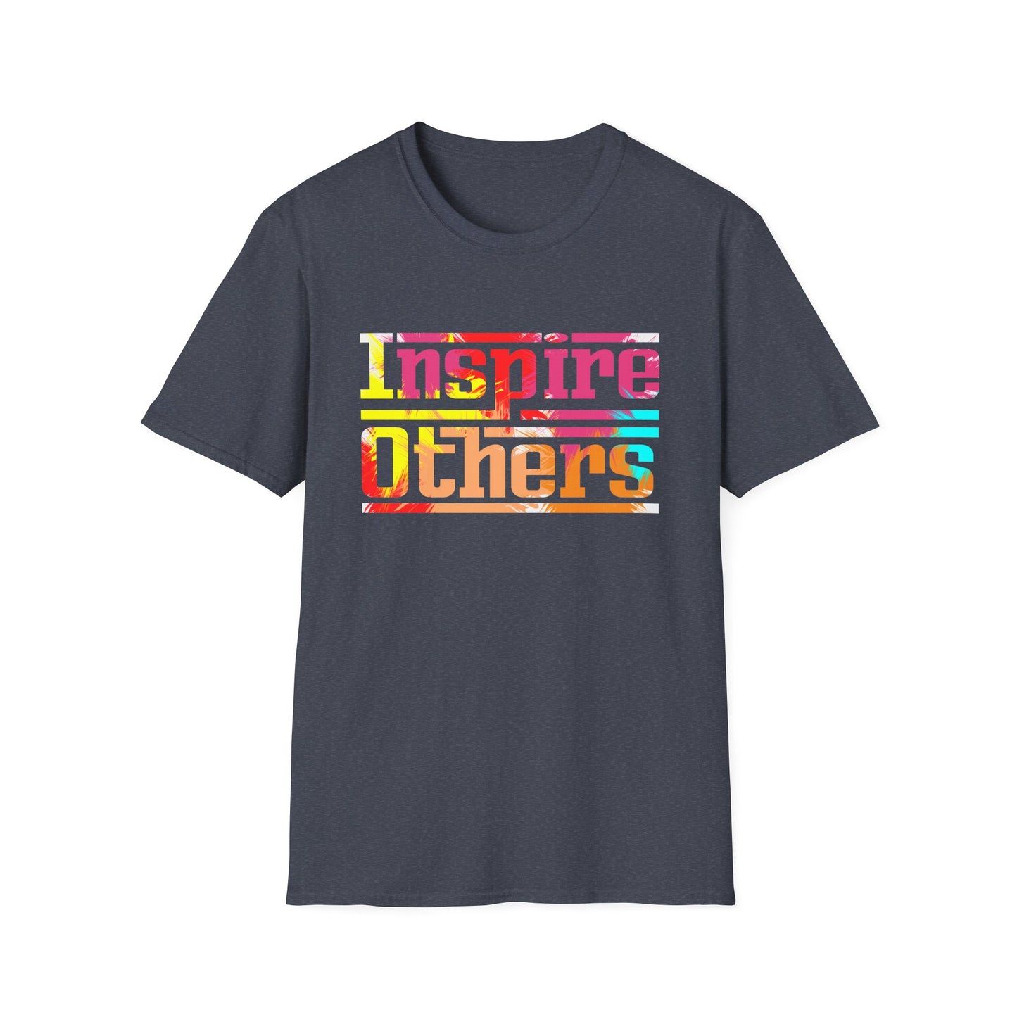 Inspire Others Softstyle T-Shirt with Vibrant Block Lettering