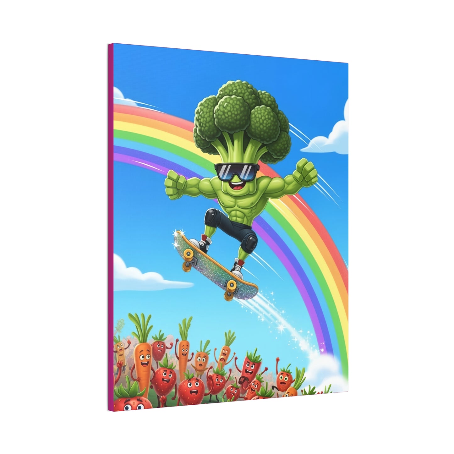 Broccoli Bomb Drop: Veggie Vibes Only