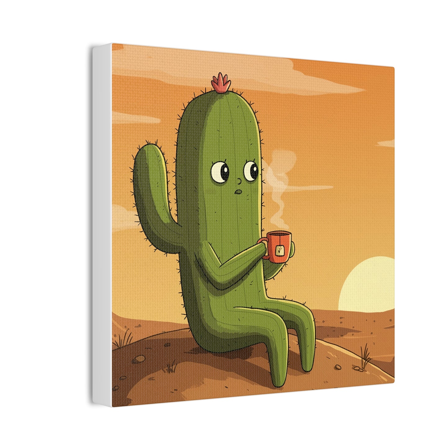 Existential Cactus: Sunrise, Sass, and Silent Dread