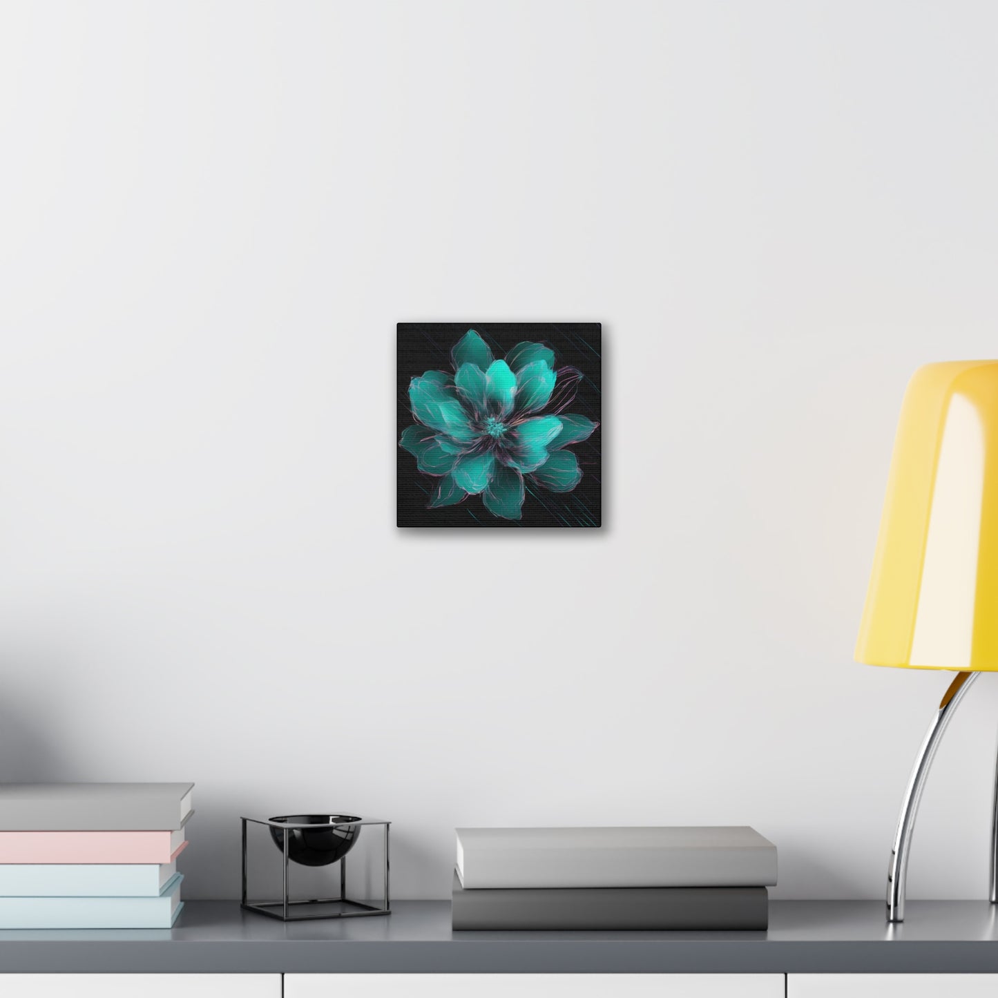 Glow Bloom: A Flower in the Void