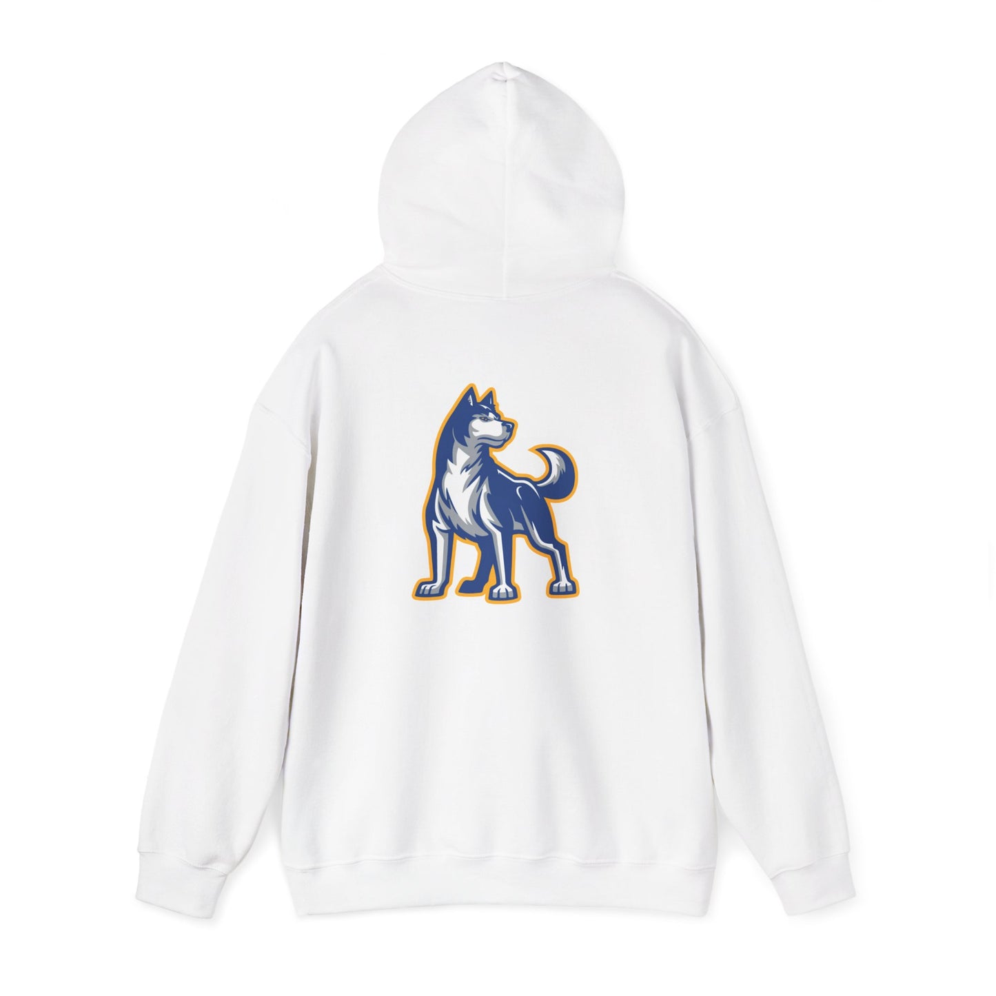 Bigfork Huskies Back-Logo Hoodie β Front Wordmark, Classic Comfort