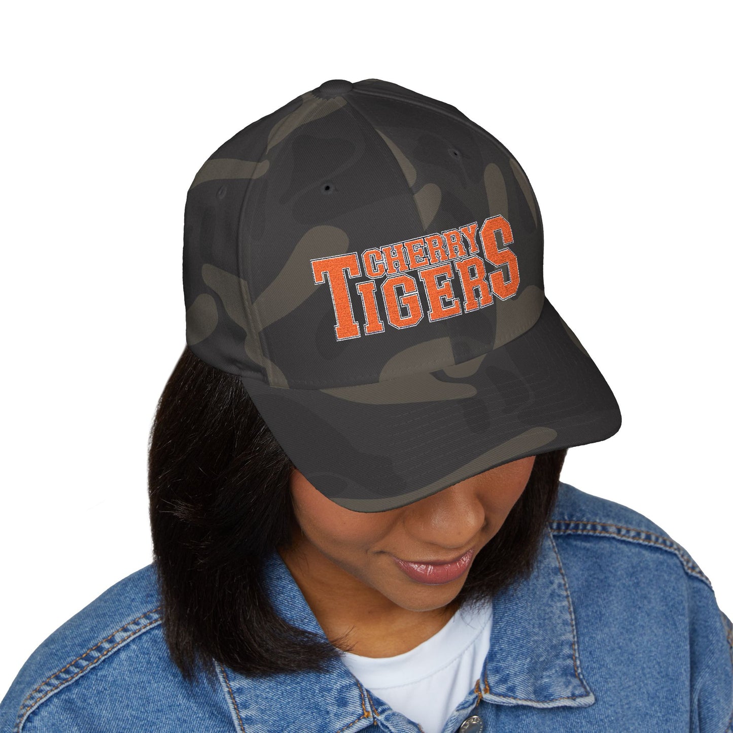 Cherry Tigers Flex-Fit Structured Cap β Stealth Mode: Activated π§’π