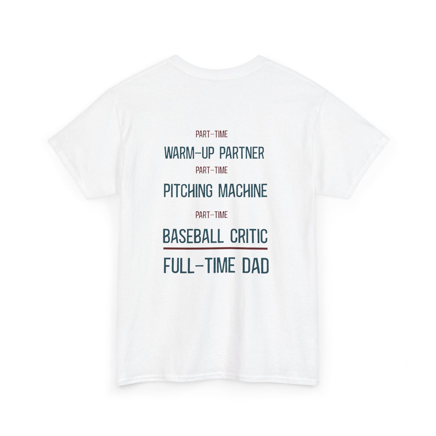 Chisholm Bluestreaks Baseball Dad T-Shirt