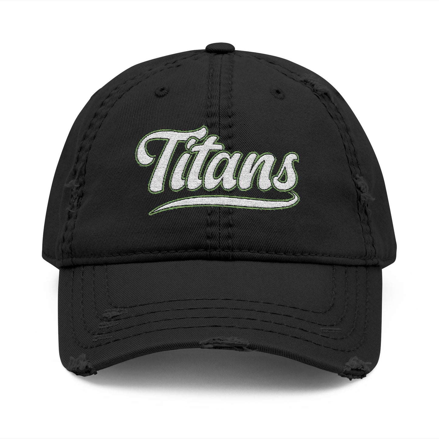 Titan Up Top – Distressed Dad Hat with Classic Swagger