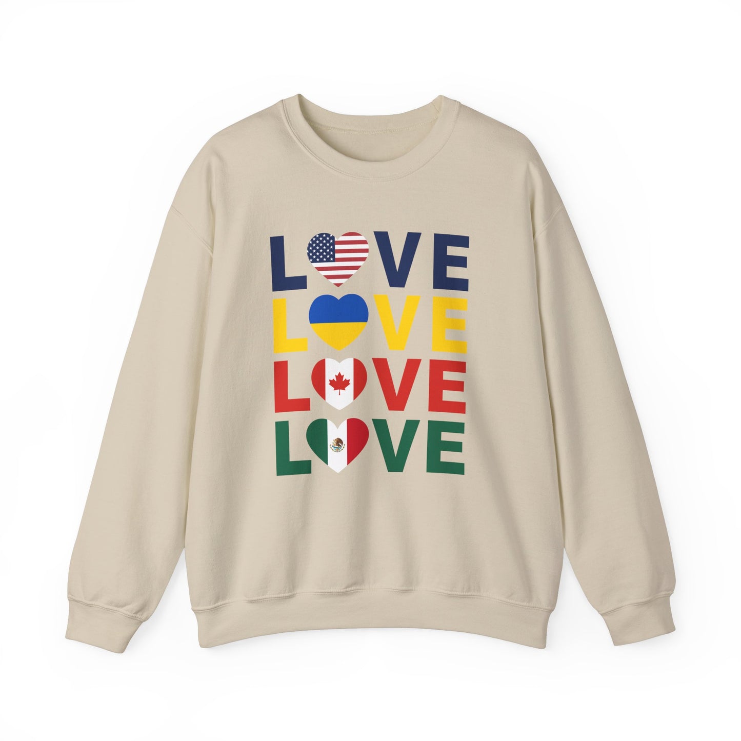 LOVE United Crewneck Sweatshirt πβ€οΈ